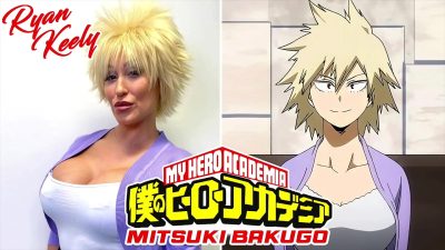 Học viên anh hùng – Mitsuki Bakugo phiên bản nữ ngực siêu to khổng lồ