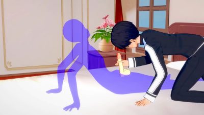 Sex gay anime – thanh niên dùng nhẫn thuật cho cái bóng của chính mình đụ mình